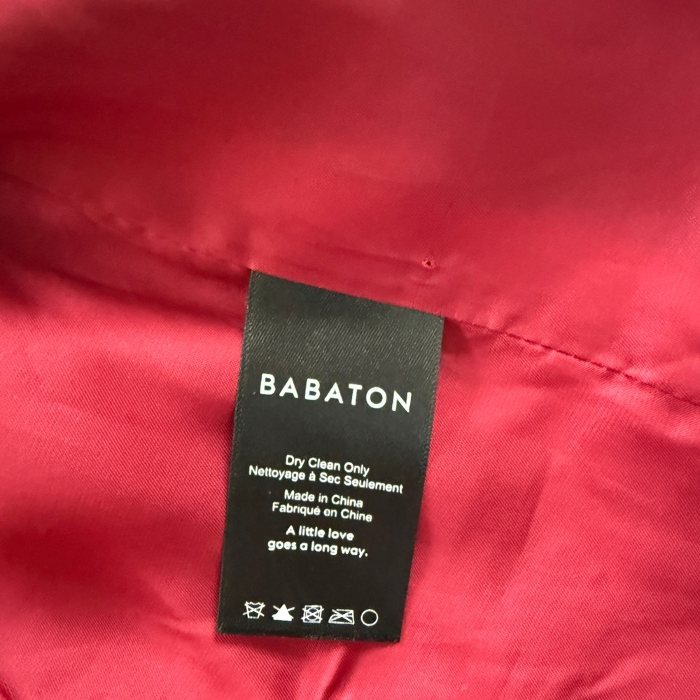 Aritzia Babaton Red Blazer, Size 10 - Picture 7 of 9